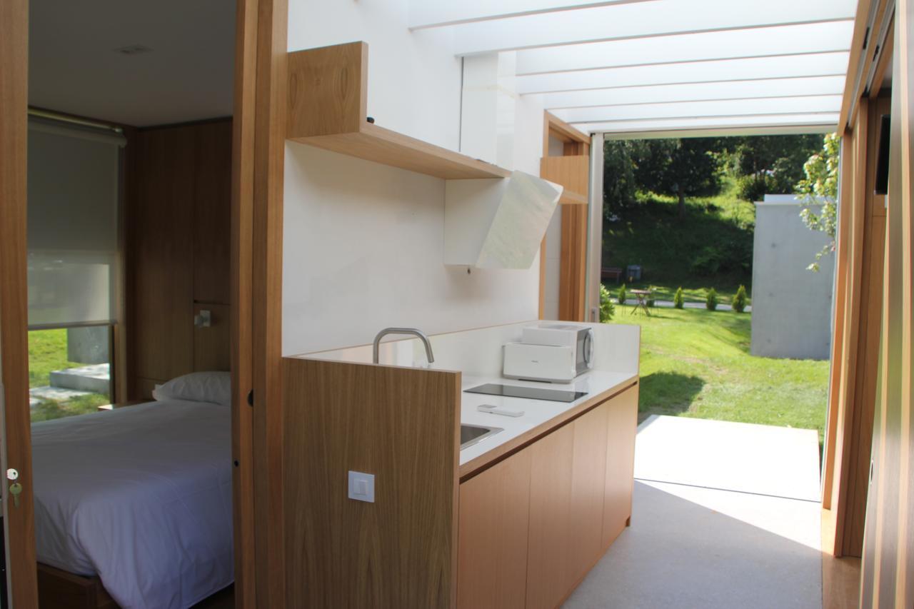 Bungalow Camping Los Manzanos Santa Cruz de Oleiros Εξωτερικό φωτογραφία